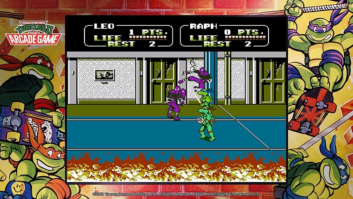 Компьютерная игра Компьютерная игра Teenage Mutant Ninja Turtles: The  Cowabunga Collection цена | hansapost.ee