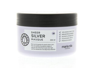 Toitev mask blondidele juustele Sheer Silver, 250 ml hind ja info | Maria Nila Juuksehooldus | hansapost.ee