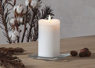 Светодиодная свеча Flamme, белая. цена и информация | Свечи, подсвечники | hansapost.ee