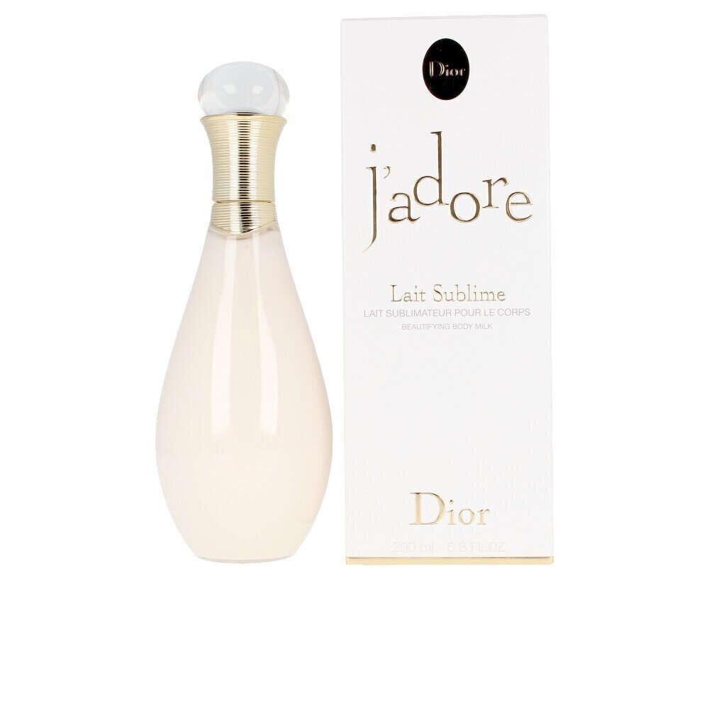 Ihupiim Dior Dior J'Adore Beautifying 200 ml цена и информация | Dušigeelid ja deodorandid naistele | hansapost.ee