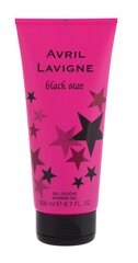Гель для душа Avril Lavigne Black Star 200 мл цена и информация | Парфюмированная косметика для женщин | hansapost.ee