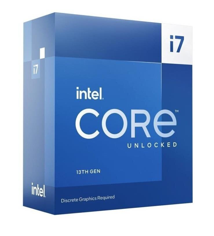 Intel Core i7-13700KF S1700 BOX/3.4G BX8071513700KF S RMB9 IN цена и информация | Protsessorid | hansapost.ee
