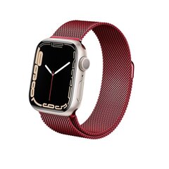 Crong Milano teras Apple Watchile 38/40/41mm punane hind ja info | Crong Mobiiltelefonid, fotokaamerad, nutiseadmed | hansapost.ee