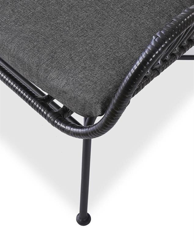 4 tooli komplekt Halmar Ikaro 2, must hind ja info | Tugitoolid | hansapost.ee