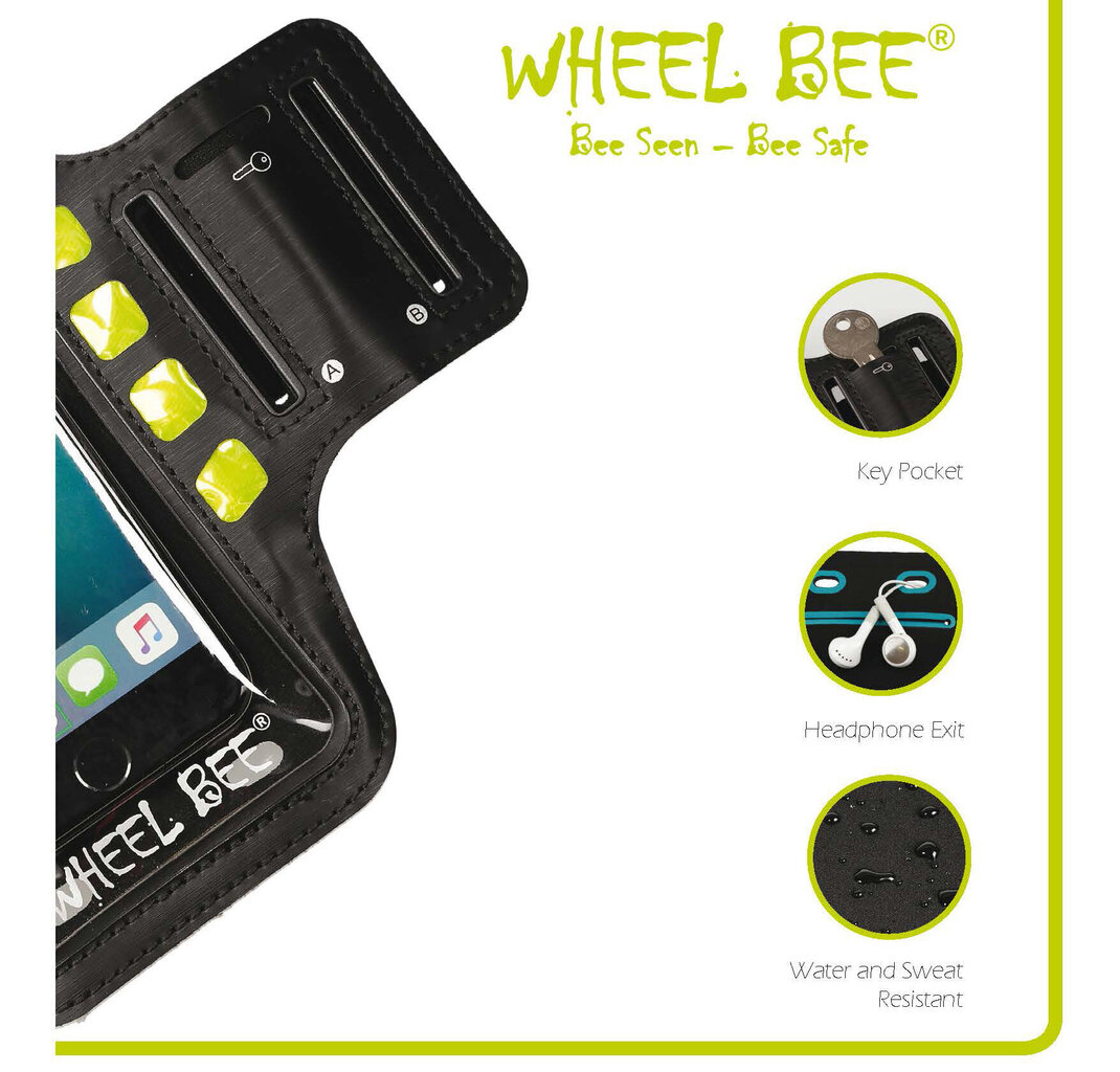 Käekott Wheel Bee® Night Hawk, LED цена и информация | Spordikotid ja seljakotid | hansapost.ee