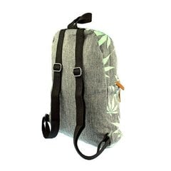 Серый рюкзак для отдыха с листьями конопли цена и информация | Рюкзаки для спорта, активного отдыха | hansapost.ee
