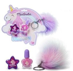 Laste küünelaki ja huuleläike komplekt Martinelia Little Unicorn цена и информация | Косметика для мам и детей | hansapost.ee