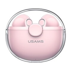 Наушники Usams BU12 TWS, розовые цена и информация | USAMS Компьютерная техника | hansapost.ee