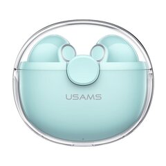 Kõrvaklapid Usams BU12 TWS, green hind ja info | USAMS Heli- ja videoseadmed, klaviatuurid ja hiired | hansapost.ee