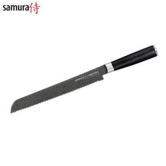 Нож для хлеба Samura MO-V Stonewash 18 мм из AUS 8 японской из стали 59 HRC цена и информация | Ножи и аксессуары для них | hansapost.ee