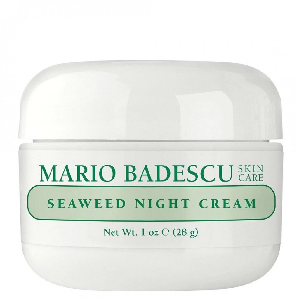 Kerge õlivaba öökreem Mario Badescu Seaweed, 28 ml hind ja info | Näokreemid | hansapost.ee