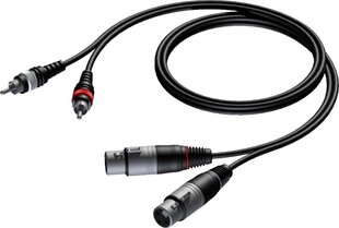 Procab CAB705/1.5, RCA, 1.5 m hind ja info | Juhtmed ja kaablid | hansapost.ee