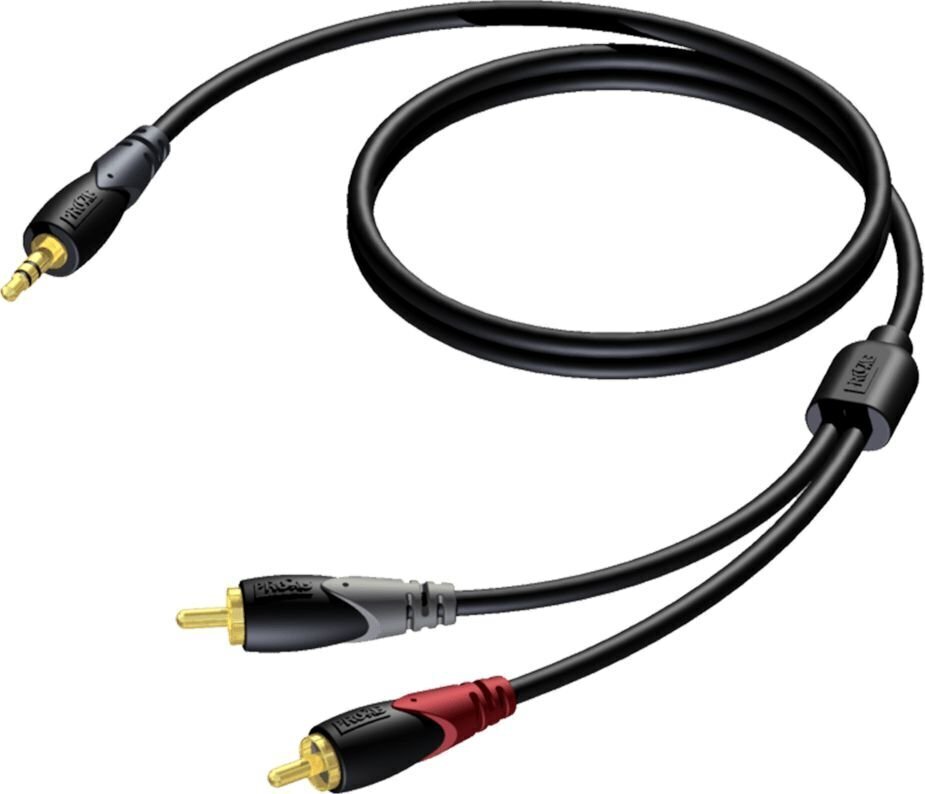 Procab CLA711/3, RCA/3.5mm, 3 m hind ja info | Juhtmed ja kaablid | hansapost.ee