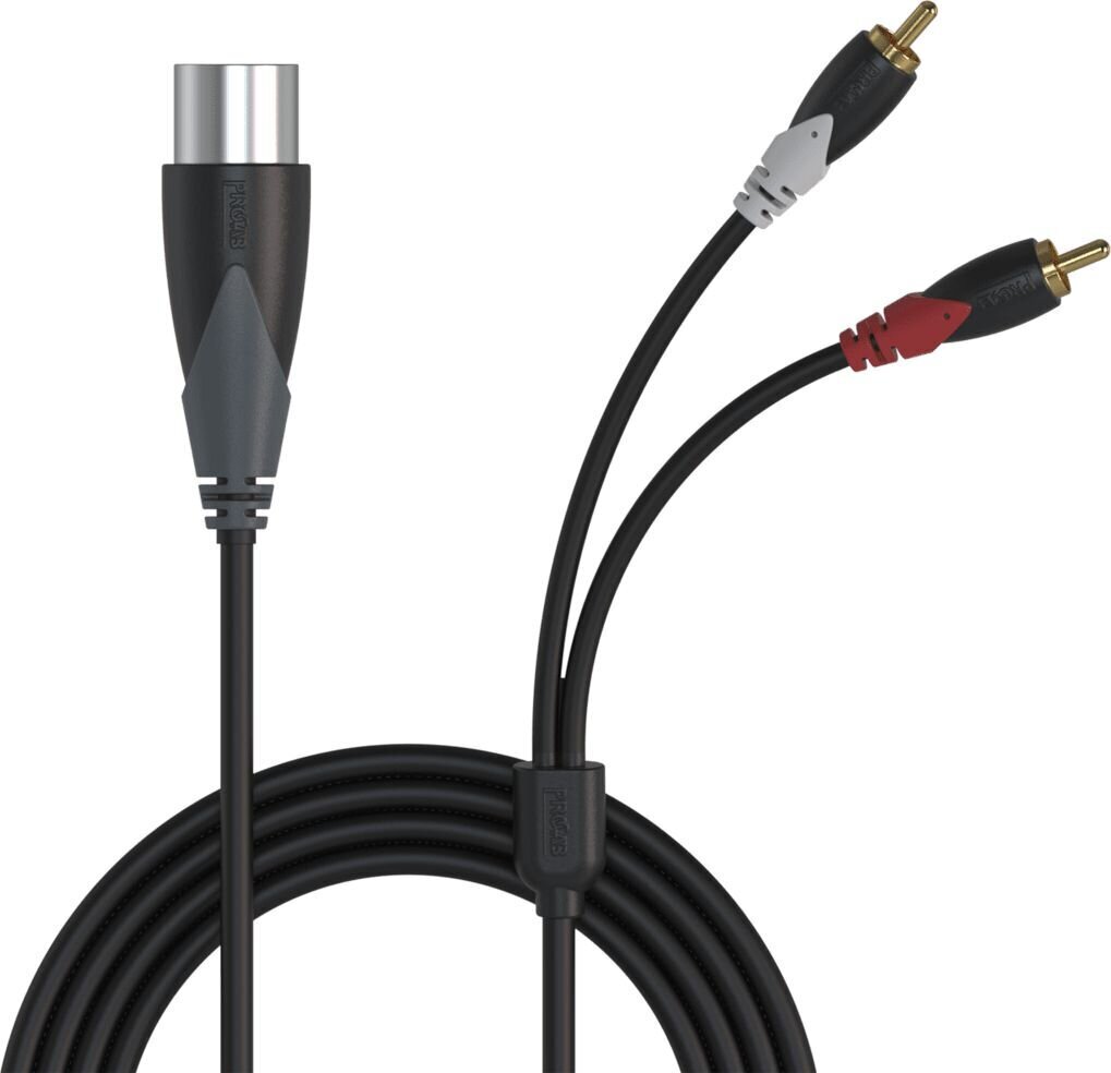 Procab CLA703/1.5, RCA/XLR, 1.5 m price and information | Juhtmed ja kaablid | hansapost.ee