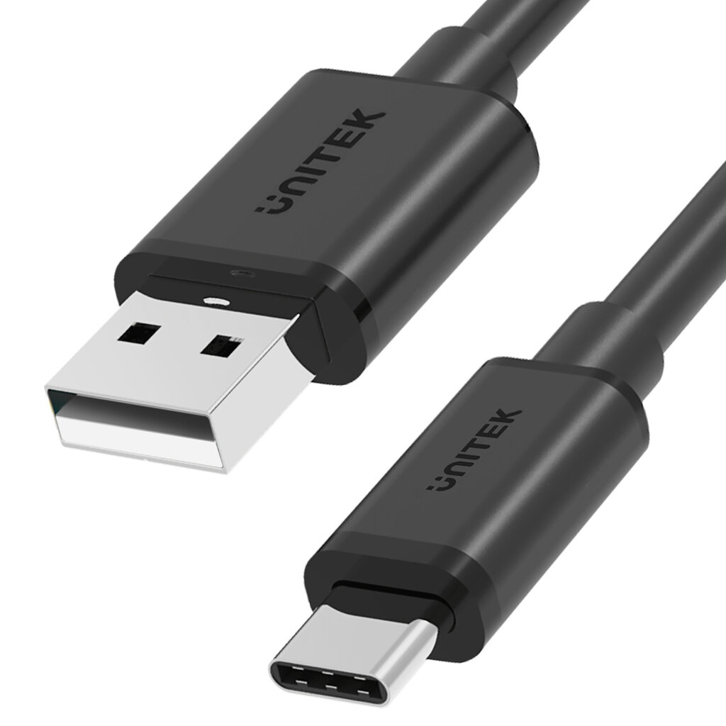 Unitek Y-C481BK, USB-A/USB-C, 0.5 m hind ja info | Juhtmed ja kaablid | hansapost.ee