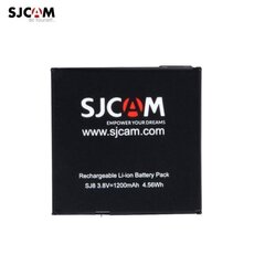 Оригинальный аккумулятор для спорт камеры SJCam SJ8 Air, Plus, Pro 3.8V 1200mAh Li-Ion цена и информация | Аккумуляторы для фотоаппаратов | hansapost.ee