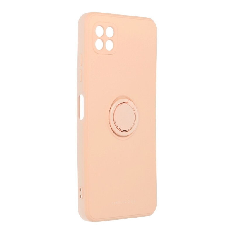 Roar Finger Ring Mat Silikoonist tagaümbris autohoidikumagnetiga Apple iPhone 14 Pink hind ja info | Telefonide kaitsekaaned ja -ümbrised | hansapost.ee