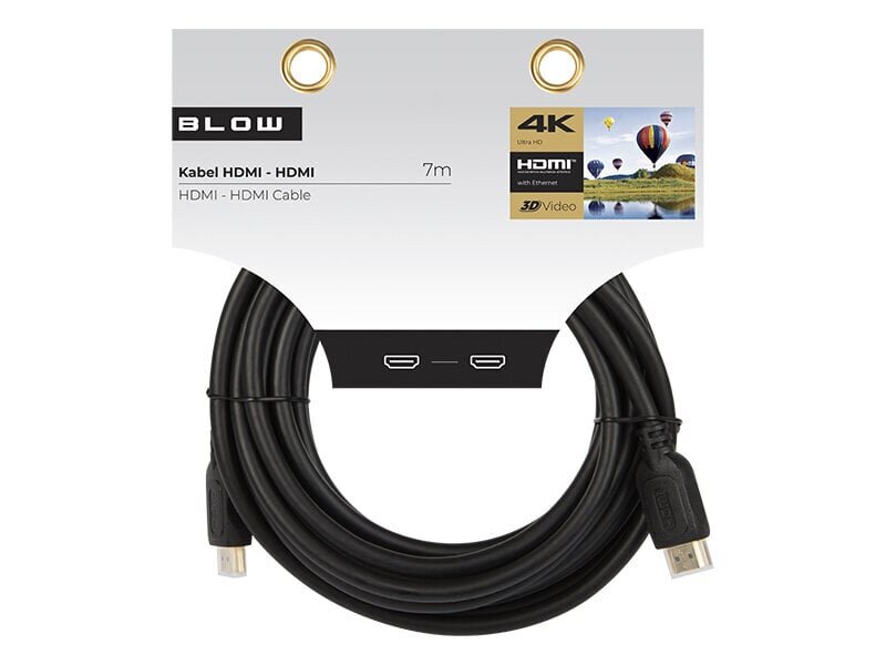 Kaabel HDMI - HDMI 7m price and information | Juhtmed ja kaablid | hansapost.ee