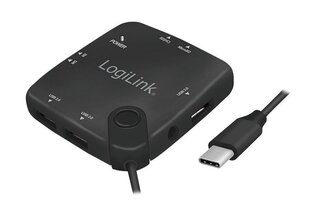 Logilink UA0344 hind ja info | USB adapterid ja jagajad | hansapost.ee