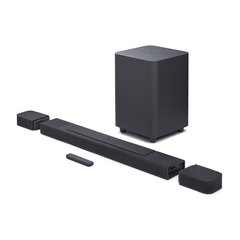 JBL Bar 1000, 7.1.4 Soundbar, must hind ja info | Ribakõlarid ja koduaudio süsteemid | hansapost.ee