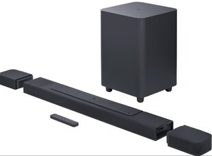 JBL Bar 1000, 7.1.4 Soundbar, must hind ja info | Ribakõlarid ja koduaudio süsteemid | hansapost.ee