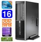 HP 8100 Elite SFF i5-650 16GB 240SSD GT1030 2GB DVD WIN10Pro цена и информация | Lauaarvutid | hansapost.ee