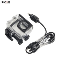 Veekindel korpus SJCam Original SJ6 Wi-Fi koos sisseehitatud laadijaga 12-38V mootorratta jaoks hind ja info | Lisatarvikud videokaameratele | hansapost.ee