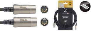 MIDI-кабель Stagg NMD5R, 5 м цена и информация | Кабели и провода | hansapost.ee