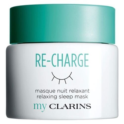 Niisutav öömask Clarins My Clarins Re-Charge Sleep Mask, 50 ml hind ja info | Näomaskid ja silmamaskid | hansapost.ee