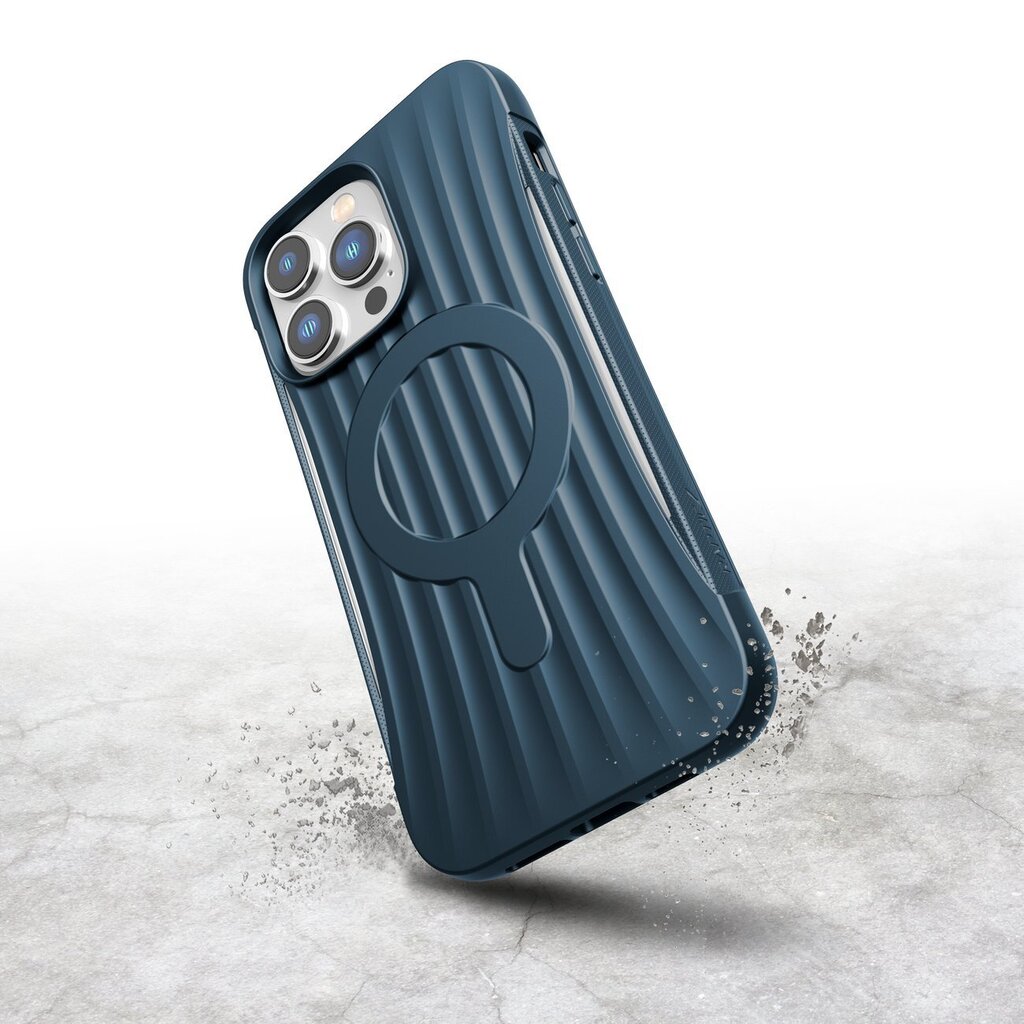 Raptic X-Doria Clutch Case iPhone 14 Pro Max with MagSafe back cover sinine hind ja info | Telefonide kaitsekaaned ja -ümbrised | hansapost.ee