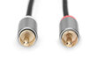 Digitus Stereo 3.5mm - 2RCA, 1.8m hind ja info | Juhtmed ja kaablid | hansapost.ee