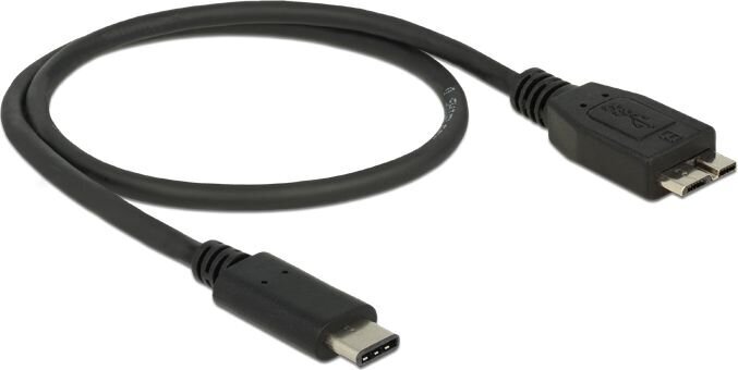 Delock USB Type-C(M)-USB Micro BM 3.1, 50cm hind ja info | Juhtmed ja kaablid | hansapost.ee