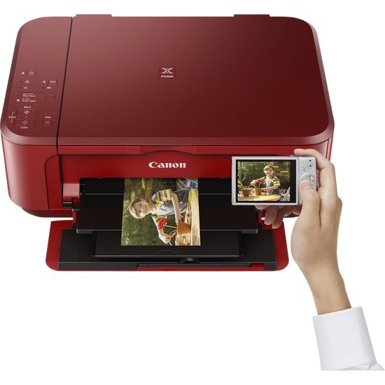 Multifunktsionaalne värvi-tindiprinter Canon Pixma MG3650, punane цена и информация | Printerid | hansapost.ee