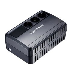 CyberPower BU Line-Interactive 650VA|360W 3xSchuko BU650E цена и информация | Источник бесперебойного питания, UPS | hansapost.ee