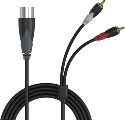 Procab CLA703/3, XLR/RCA, 3 м цена и информация | Кабели и провода | hansapost.ee