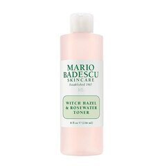 Näotoonik Mario Badescu Witch Hazel & Rosewater, 236 ml hind ja info | Mario Badescu Parfüümid, lõhnad ja kosmeetika | hansapost.ee