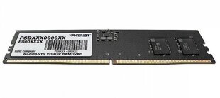 Память Patriot DIMM 16GB DDR5-4800/PSD516G480081 цена и информация | Объём памяти | hansapost.ee