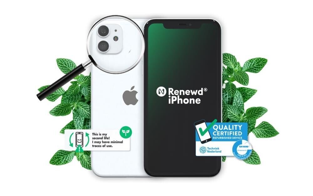 Renewd® iPhone 11 128GB RND-P142128 White цена и информация | Telefonid | hansapost.ee