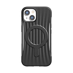 Raptic X-Doria siduriümbris iPhone 14 koos MagSafe'i musta tagakaanega (must) hind ja info | Telefonide kaitsekaaned ja -ümbrised | hansapost.ee