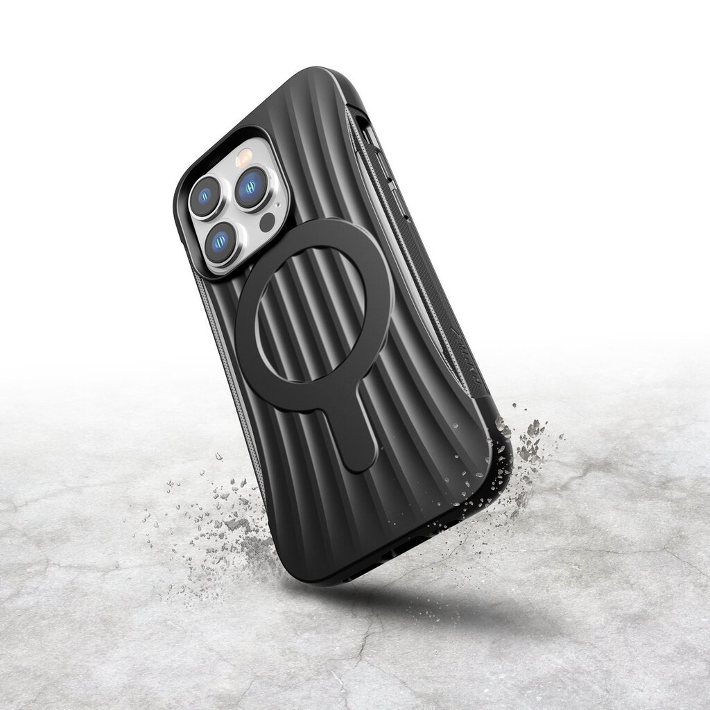 Raptic X-Doria Clutch Case iPhone 14 Pro koos MagSafe'i tagakaanega must (must) hind ja info | Telefonide kaitsekaaned ja -ümbrised | hansapost.ee