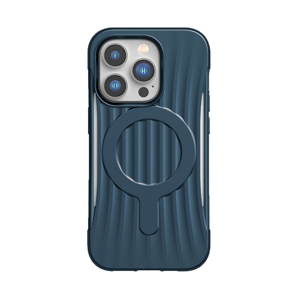 Raptic X-Doria Clutch Case iPhone 14 Pro koos MagSafe'i tagakaanega sinise (sinine) цена и информация | Telefonide kaitsekaaned ja -ümbrised | hansapost.ee