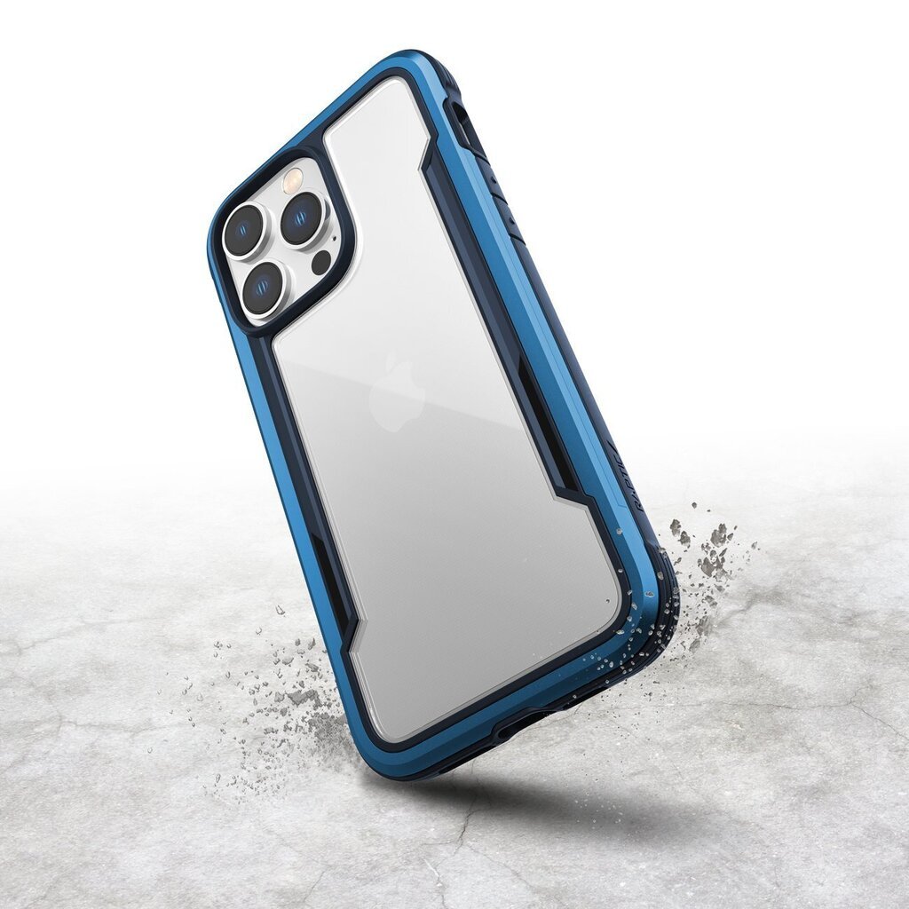 Raptic X-Doria Shield Case iPhone 14 Pro Max soomustatud kaas sinine цена и информация | Telefonide kaitsekaaned ja -ümbrised | hansapost.ee