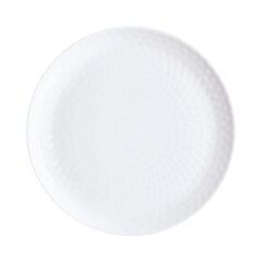 Плоская тарелка Luminarc, 25 см, белый цвет цена и информация | Посуда, тарелки, обеденные сервизы | hansapost.ee