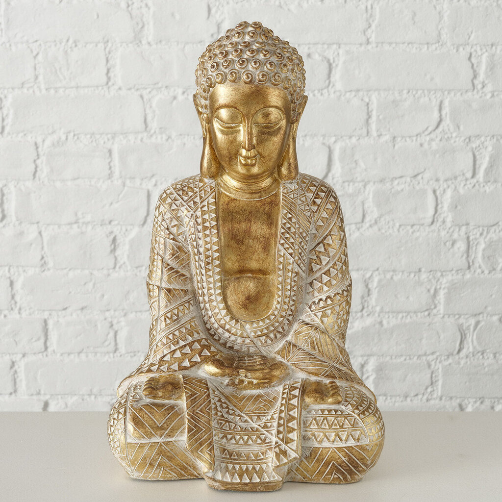 Boltze kujuke Buddha 38 cm hind ja info | Sisustuselemendid | hansapost.ee
