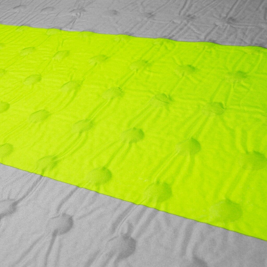 Isetäituv matt Spokey Air Mat, ühekohaline, 185x55 cm, roheline/hall hind ja info | Matkamadratsid ja matkamatid | hansapost.ee