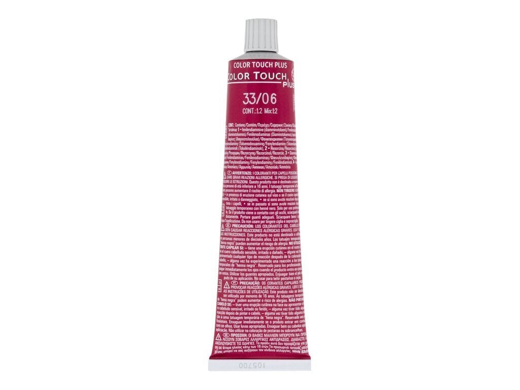 Juuksevärv Wella Color Touch Plus 60ml, lilla 33/06 цена и информация | Juuksevärvid | hansapost.ee