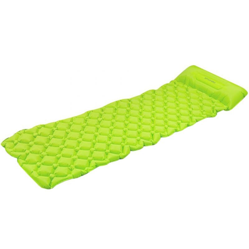 Täispuhutav matt Spokey Air Bed, ühene, 190x60 cm, roheline цена и информация | Matkamadratsid ja matkamatid | hansapost.ee