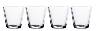 Iittala стаканы Katrio, ø 21 cl, прозрачный, 4 шт. цена и информация | Стаканы, фужеры, кувшины | hansapost.ee