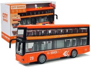 Двухэтажный автобус оранжевый цена и информация | Игрушки для мальчиков | hansapost.ee