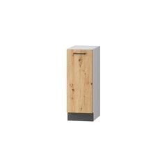 Напольный кухонный шкафчик CLARA, дуб цена и информация | Кухонные шкафчики | hansapost.ee